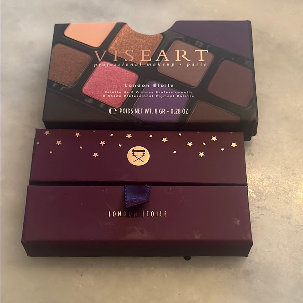 Viseart London Etoile Eyeshadow Palette - Purple and Gold